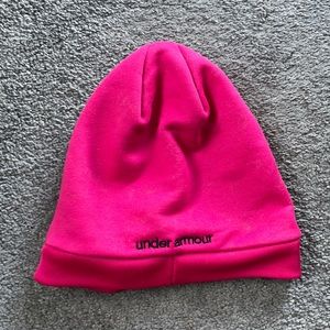 Women’s Under Armour Beanie Hat Pink